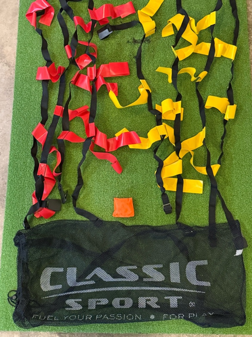 Brand New Classic Sport 8 Player Flag Football Set